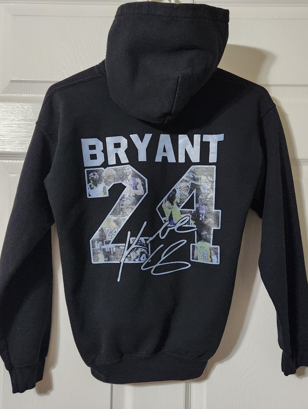 Kobe Bryant 24 Black Hoodie